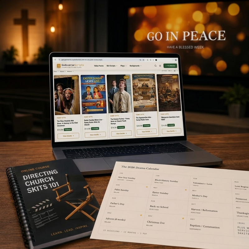 Access 1,000+ skits and plays for $99 per year