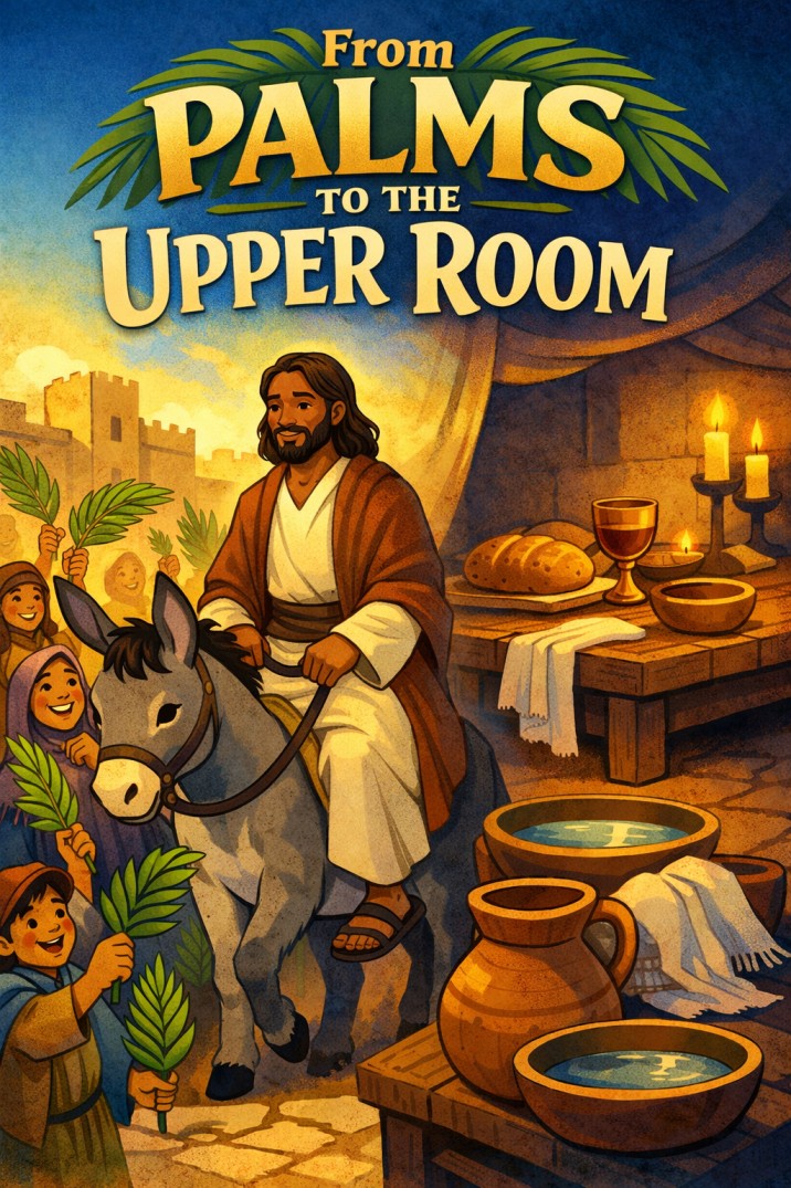 From Palms to the Upper Room — Easter church play cover image