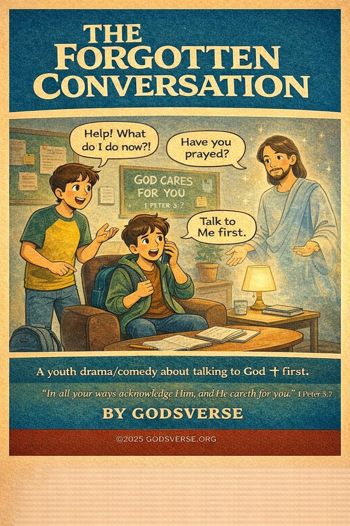 The Forgotten Conversation — church skit script cover image