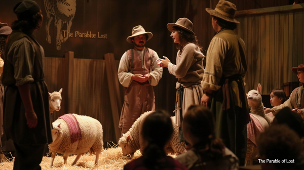 The Parable of the Lost Sheep — church skit script cover image