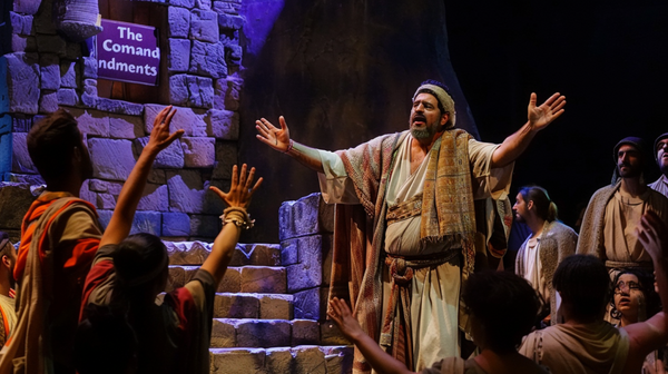 The Ten Commandments — church skit script cover image