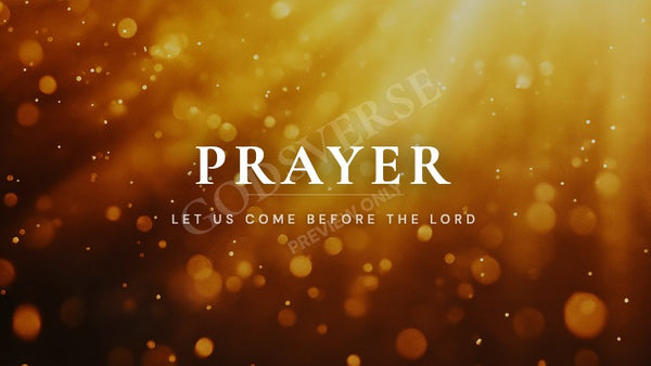 Prayer worship background golden hour glow