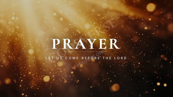 Prayer worship background golden hour glow