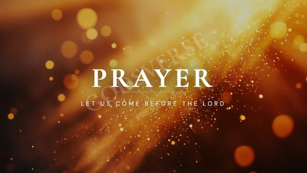 Prayer worship background golden hour glow