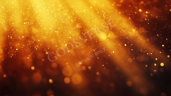 Blank worship background golden hour glow