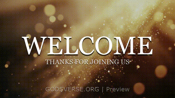 Welcome motion background golden hour glow