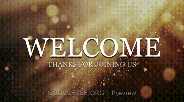 Welcome motion background golden hour glow