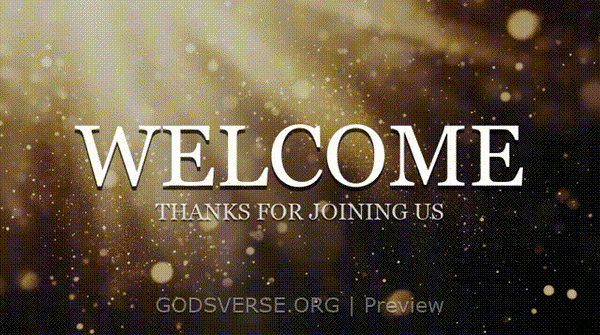 Welcome motion background golden hour glow