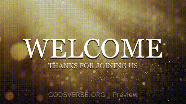 Welcome motion background golden hour glow