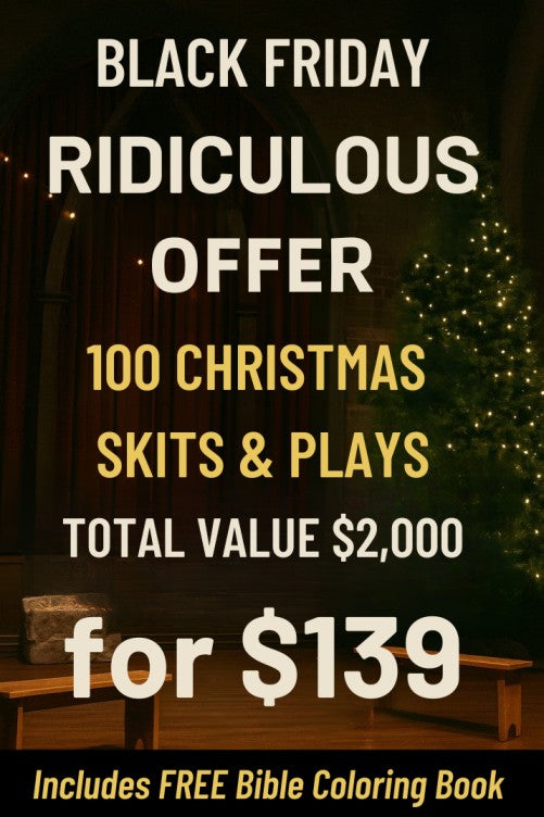 BLACK FRIDAY RIDICULOUS OFFER — 100 Christmas Scripts for Only $249
