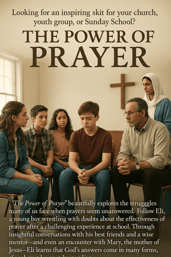 Power of Prayer — church skit script cover image