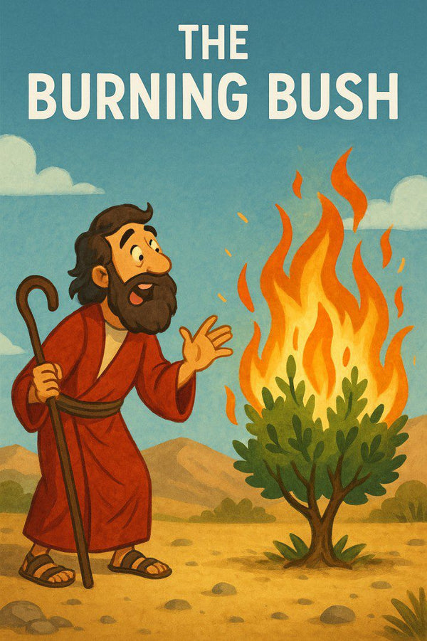 The Burning Bush Church Skit — church skit script cover image