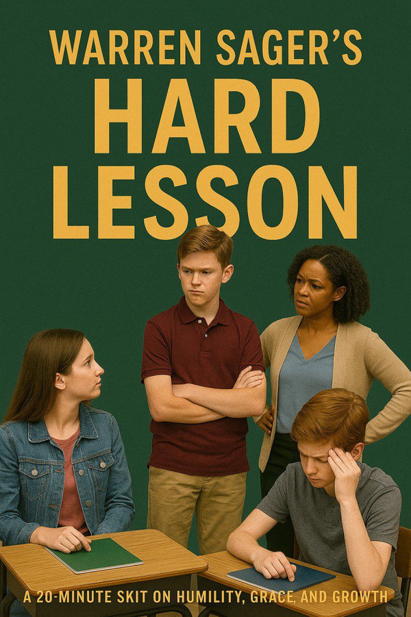 Warren Sager’s Hard Lesson — church skit script cover image