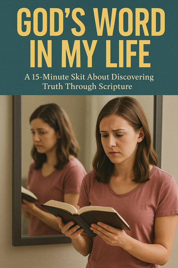 God’s Word in My Life — church skit script cover image