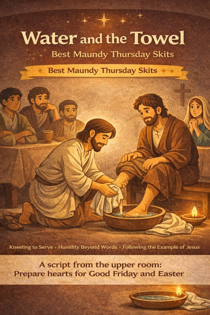 Water and the Towel — church skit script cover image