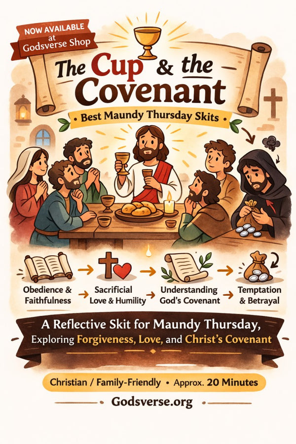 The Cup and the Covenant — church skit script cover image