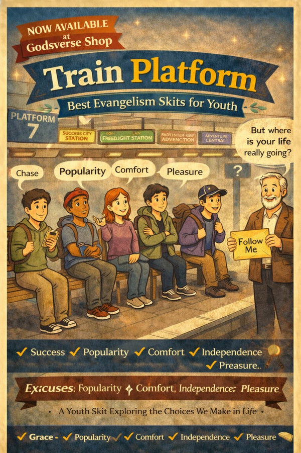 Train Platform — youth group skit cover image