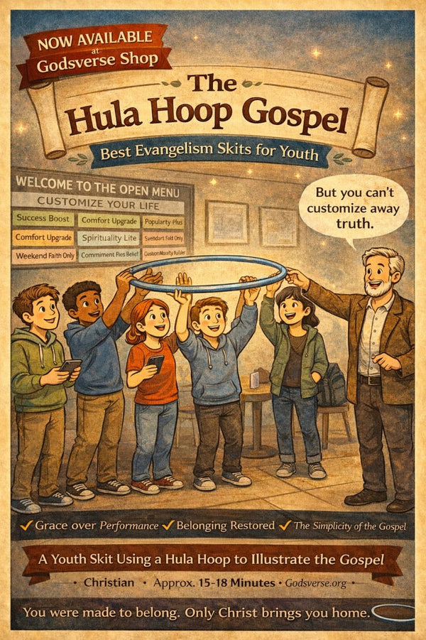 The Hula Hoop Gospel — youth group skit cover image