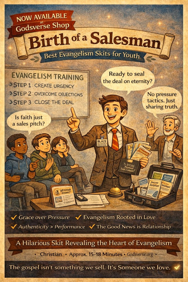 Birth of a Salesman — youth group skit cover image