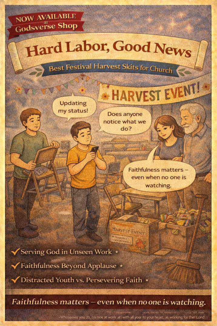 Hard Labor, Good News — church skit script cover image