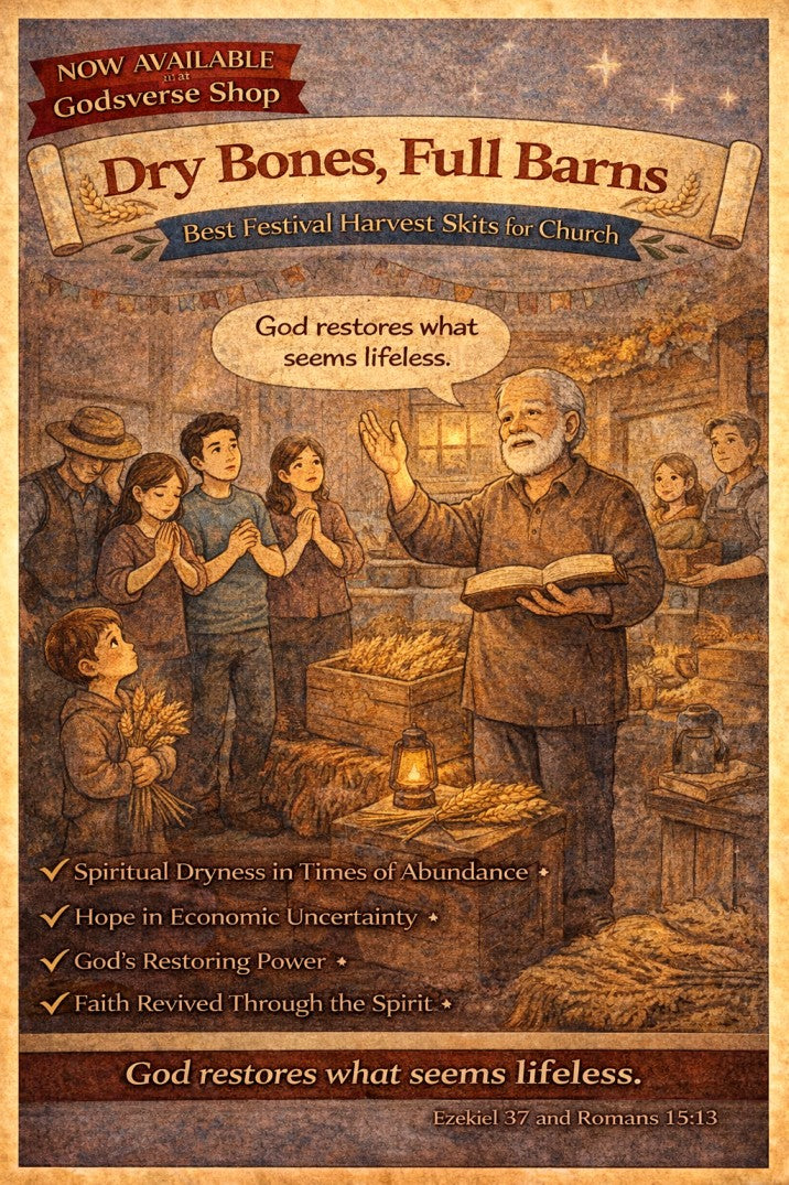 Dry Bones, Full Barns — church skit script cover image