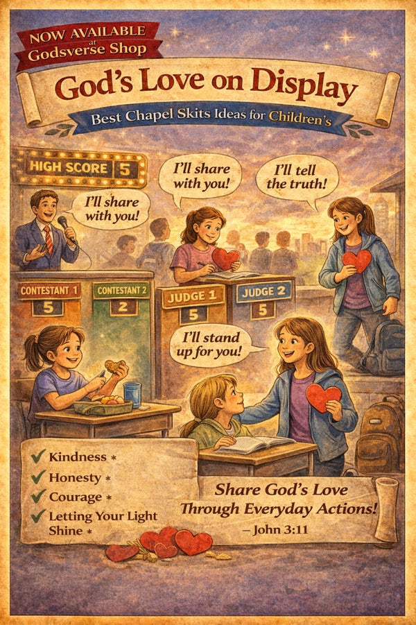 God’s Love on Display - Best Chapel Skits Ideas for Children’s