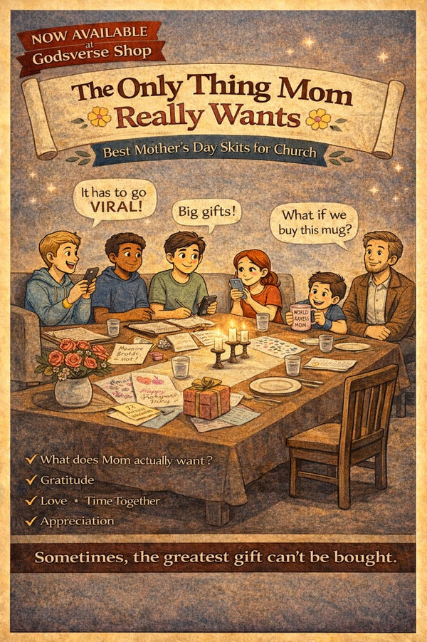 The Only Thing Mom Really Wants — church skit script cover image