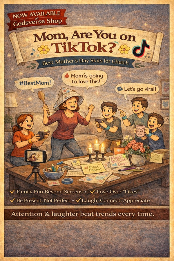 Mom, Are You on TikTok? — church skit script cover image