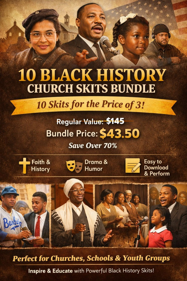 Black History Skits Bundle: 10 Powerful Skits for the Price of 3
