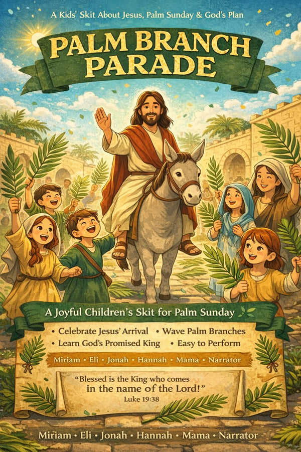 Palm Branch Parade - Childrens Easter Skit