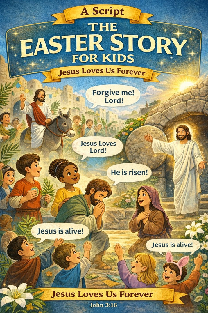 The Easter Story for Kids - Childrens Easter Skit