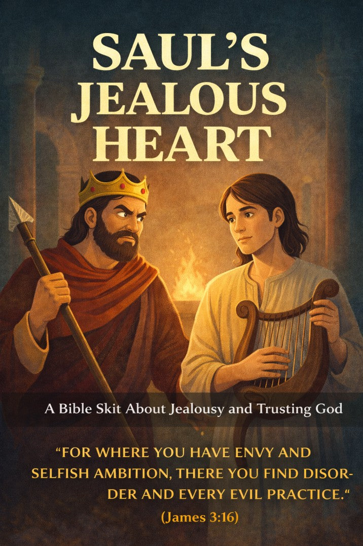 Saul’s Jealous Heart - Bible Skit Script