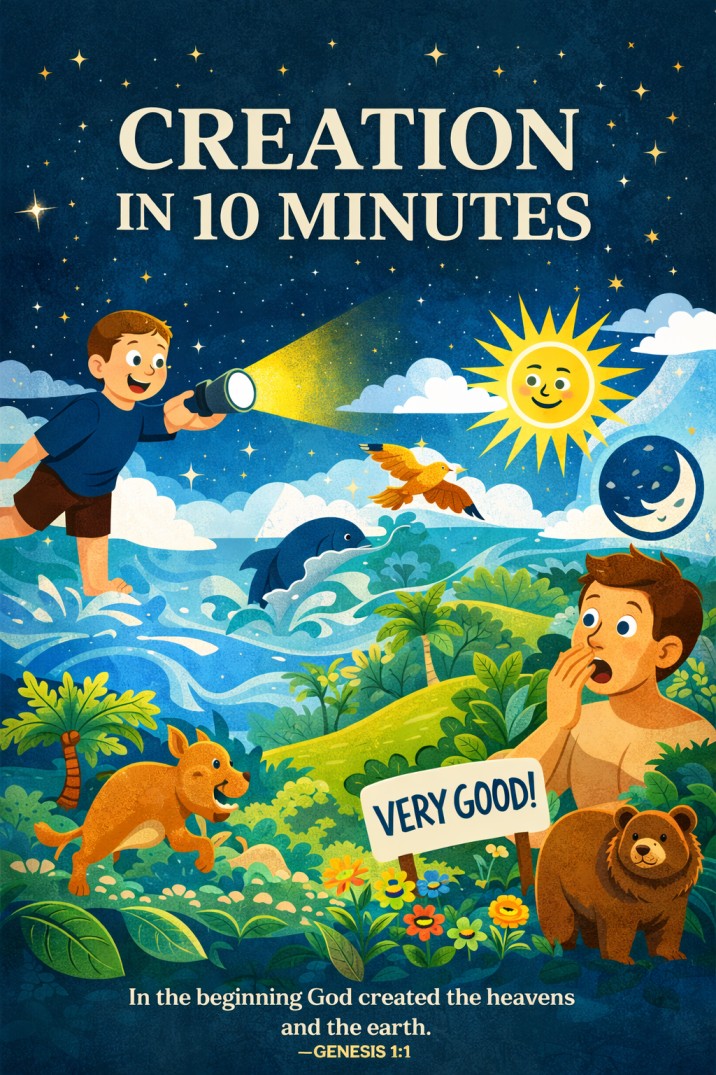 Creation in 10 Minutes - Bible Skit Script