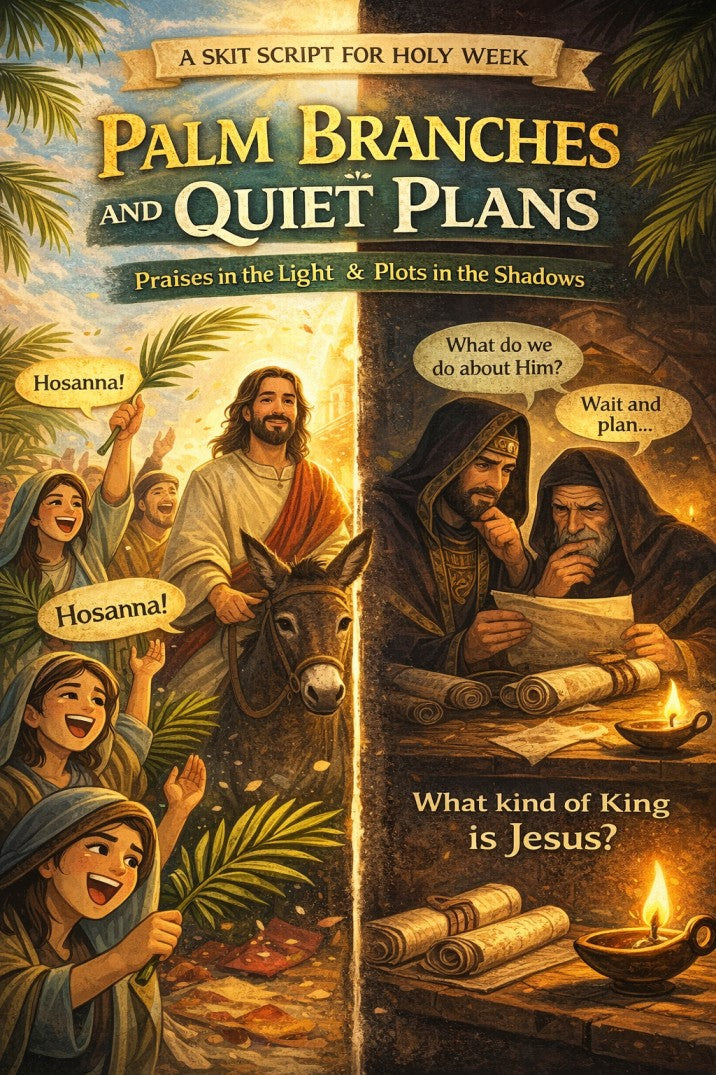 “Palm Branches and Quiet Plans” - Easter Skits For Adults
