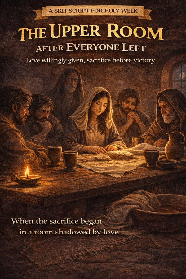 “The Upper Room After Everyone Left” - Best Easter Skits For Adults