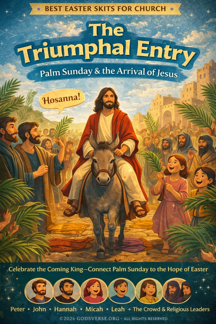 The Triumphal Entry - Best Easter Skits for Church