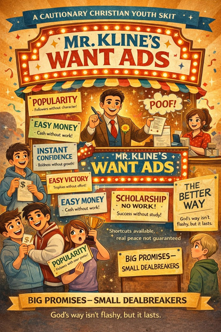 “Mr. Kline’s Want Ads”