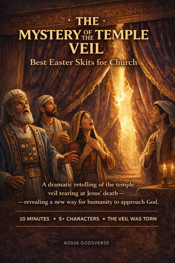The Mystery of the Temple Veil - Best Easter Shits for Church