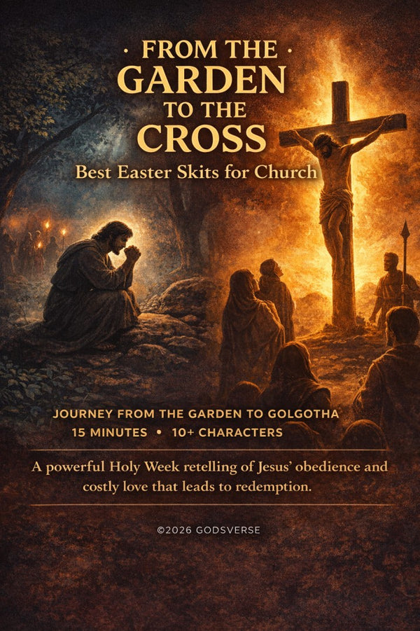 From the Garden to the Cross - Easter Skits for Church