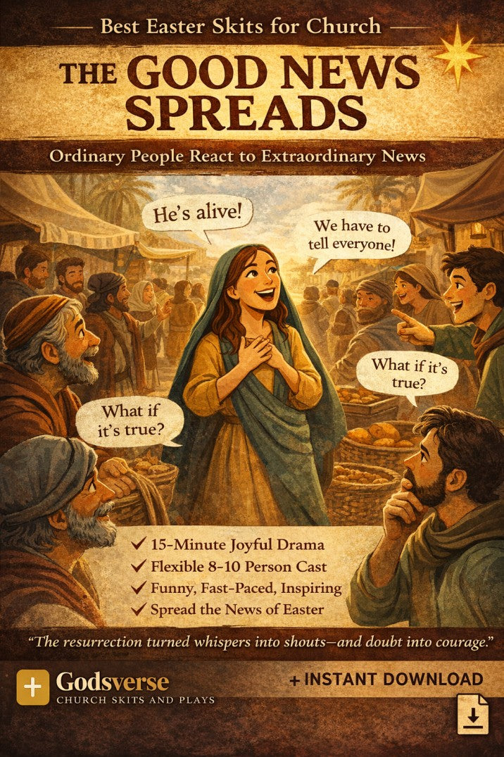The Good News Spreads - Best Easter Skits for Church