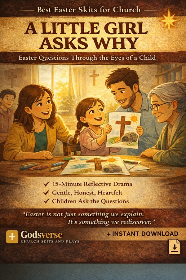 A Little Girl Asks Why - Best Easter Skits for Church