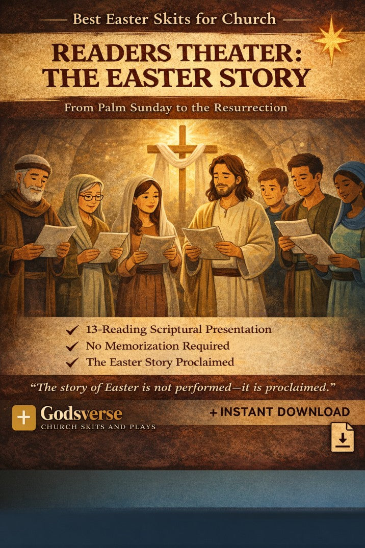 Readers Theater: The Easter Story - Best Easter Skits for Church