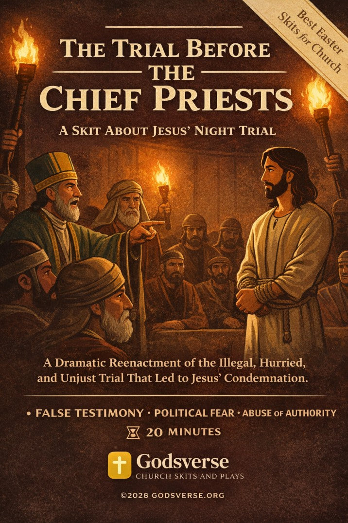 The Trial Before the Chief Priests - Best Easter Skits for Church