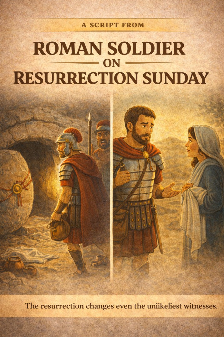 Roman Soldier on Resurrection Sunday - Resurrection Skits for Church