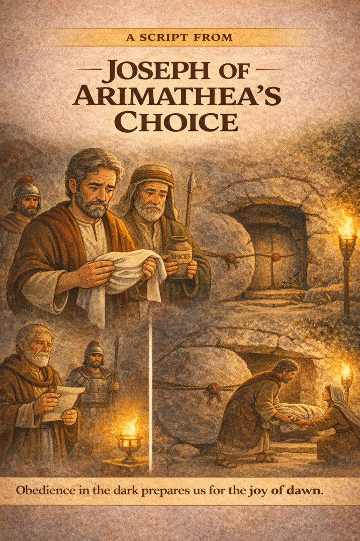 Joseph of Arimathea’s Choice — church skit script cover image