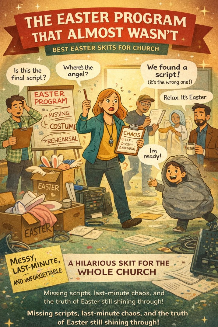 The Easter Program That Almost Wasn’t - Best Easter Skits of Church