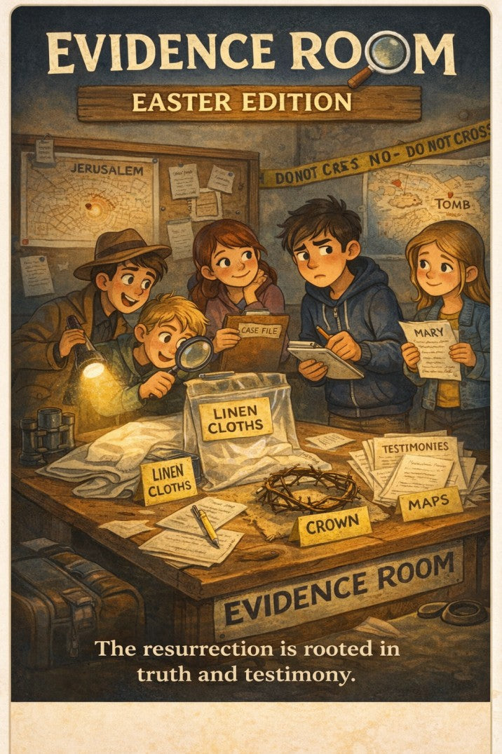Evidence Room: Easter Edition - Easter Skits for Teens