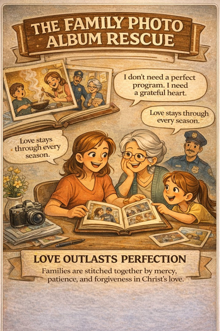 The Family Photo Album Rescue - Mother Daughter Church Skits