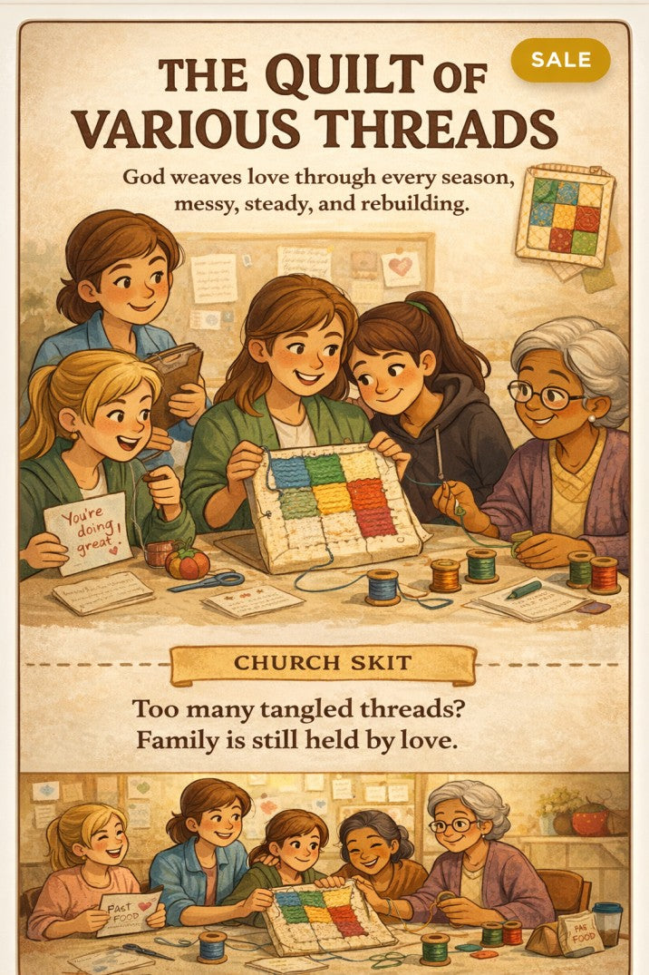 The Quilt of Various Threads - Mother Daughter Church Skits