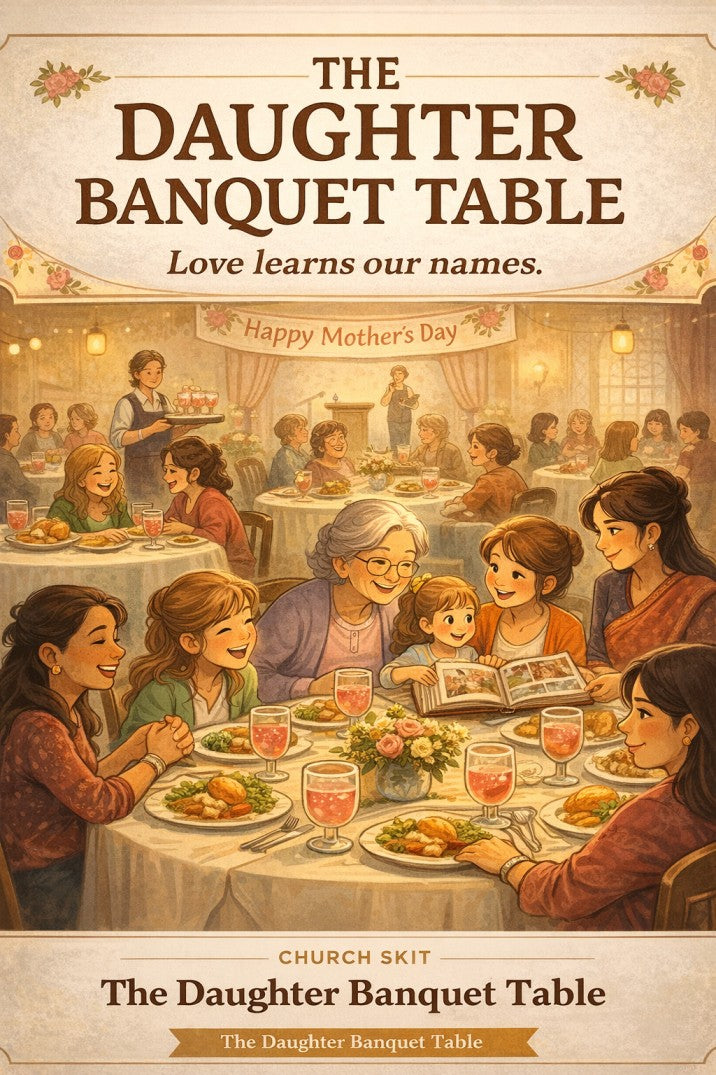 The Daughter Banquet Table - Mother Daughter Church Skits